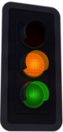 Low to Med Risk Traffic Light