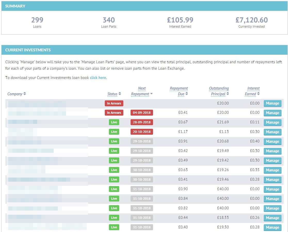 Lending Crowd Oct Update Account Screenshot 2.1