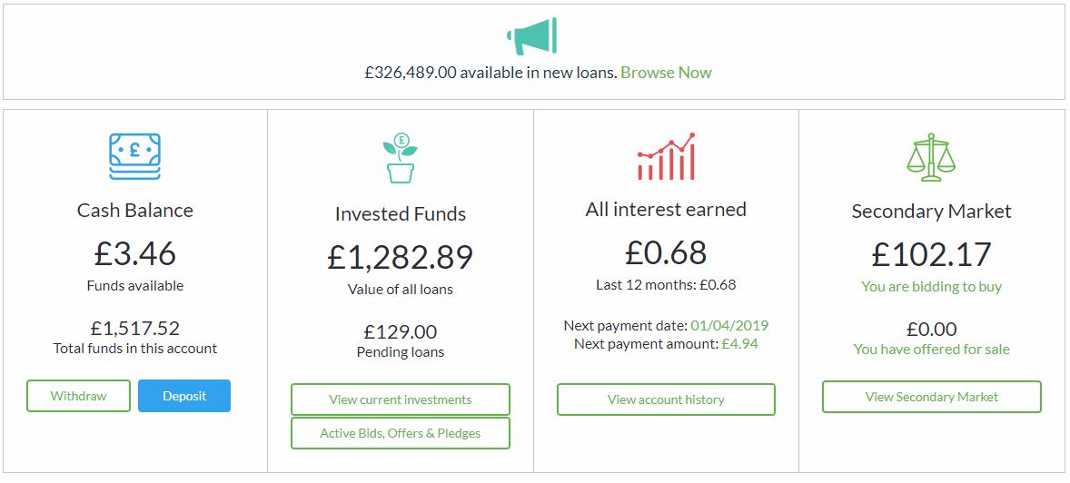 Ablrate Account Screenshot for March 2019 Update